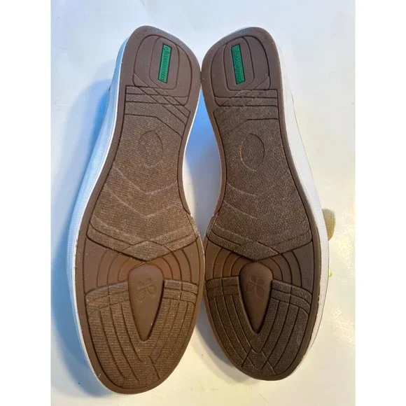 Women's Grasshoppers Casual Slip On Loafer Shoes 9.5 W Canyon Stone Twill - Picture 9 of 11